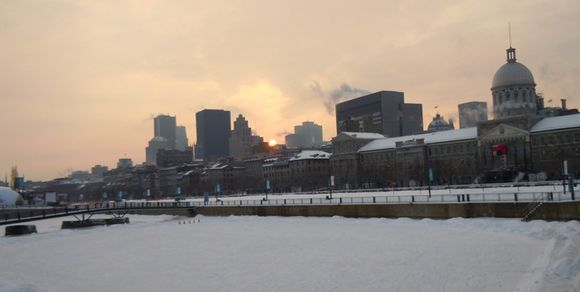 Dans le vieux Montréal, quartier Bonsecours.