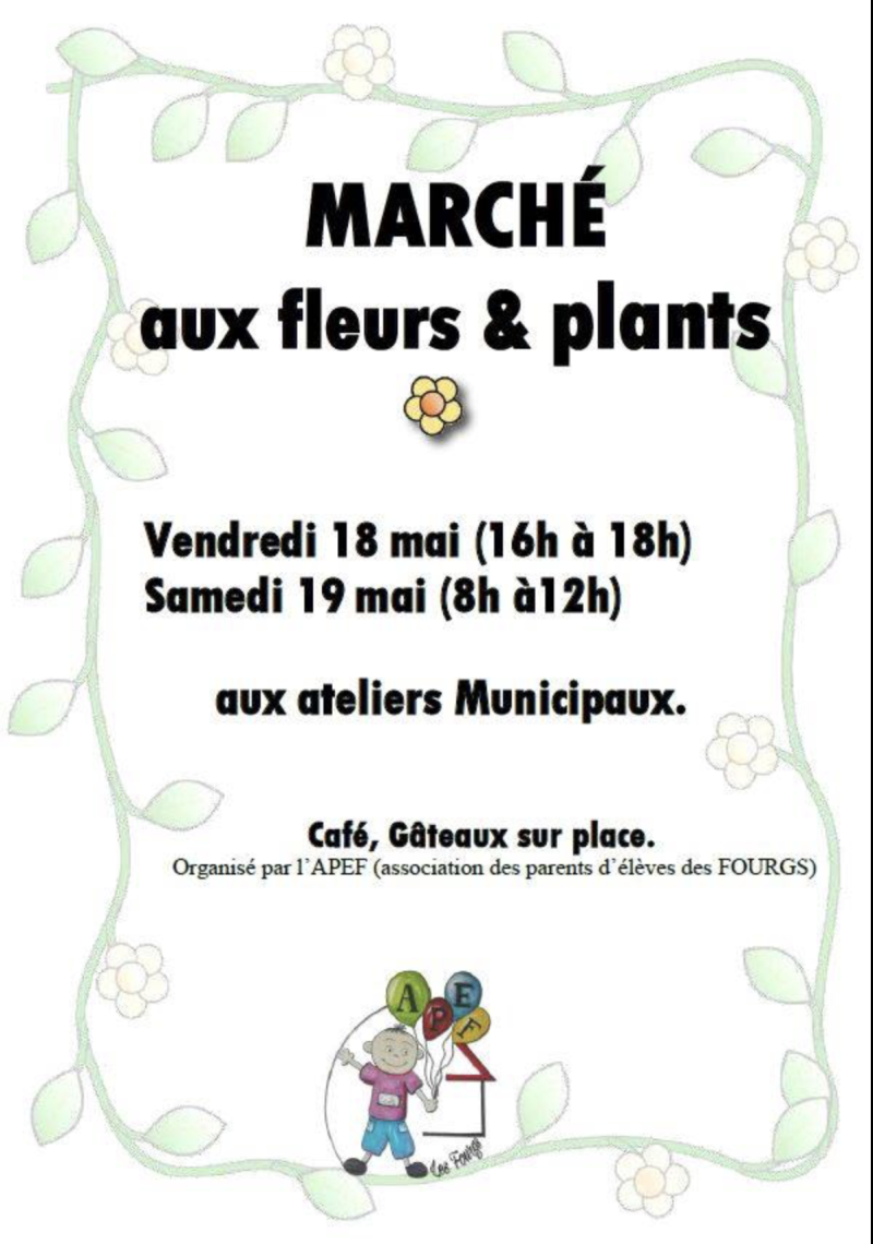 Marché aux fleurs et plants copie