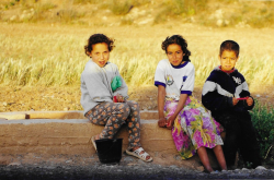 Maroc Enfants Oeufs