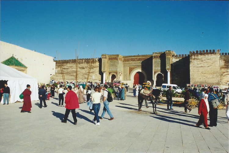 Maroc Meknès Medersa Bon Inania