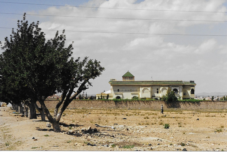 Maroc Oujda Sur la route Palais 2