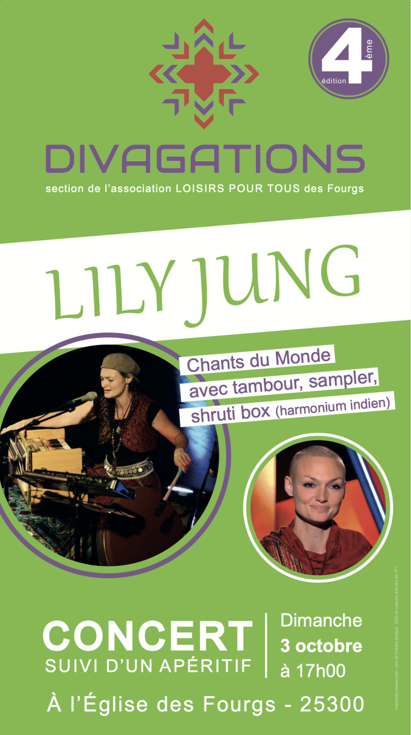 Divagations Lily Jung Affiche copie NM