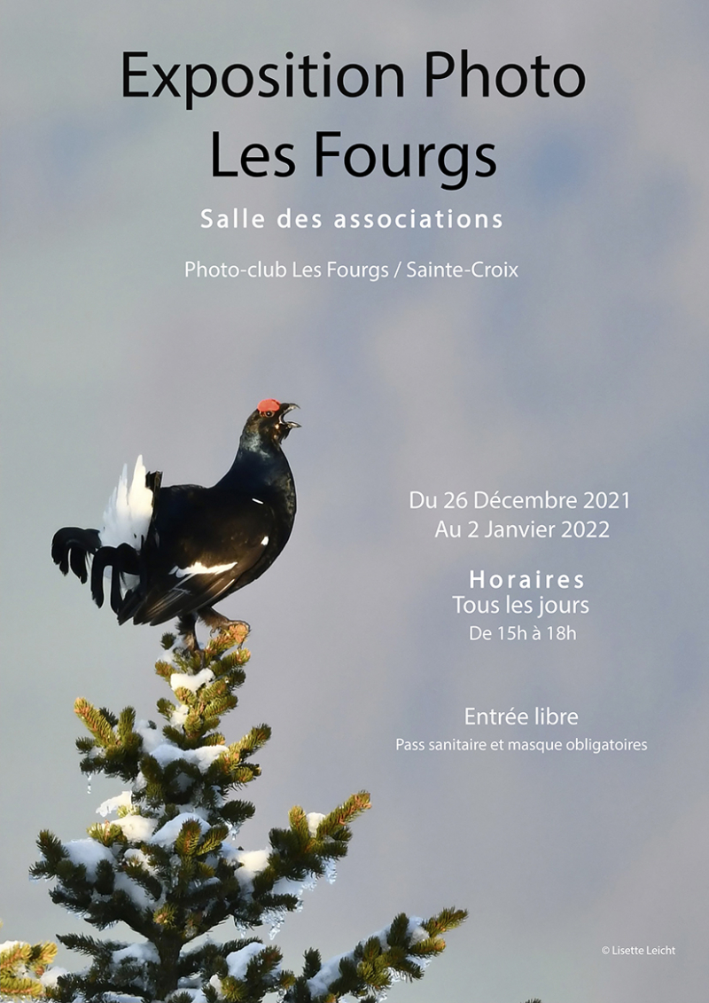 Affiche Expo Photo Les Fourgs
