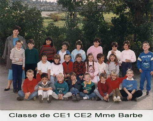 1986 CE1/CE2 Mme BARBE